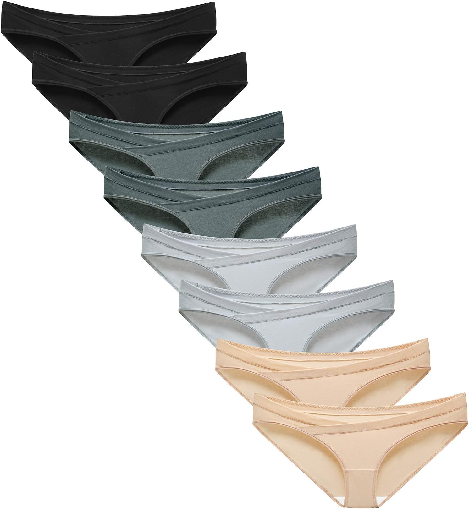 Suekaphin Womens Maternity Panties Maternity Underwear Pregnancy Postpartum Cotton Under Bump Brief