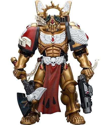 JOYTOY Warhammer 40k Blood Angels Furioso Dreadnought Brother Samel | Action Figure 1/18 20cm, Collezionabile