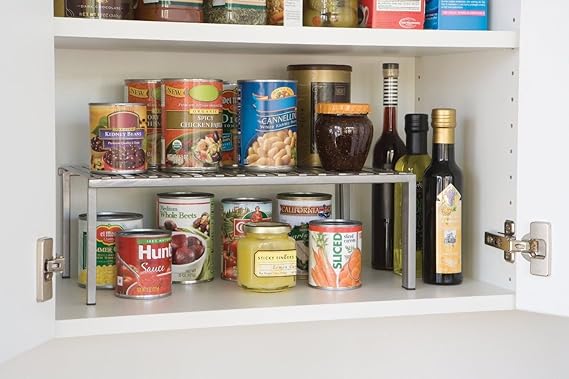 Amazon Com Kitchen Cabinet Expandable Shelf Organizer Dish Cup