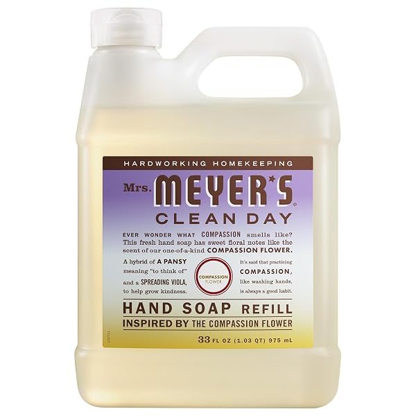 MRS. MEYER’S CLEAN DAY HAND SOAP REFILL, COMPASSION...