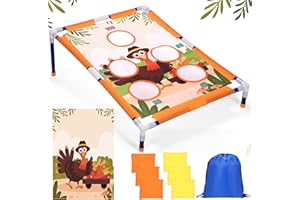 HyDren Bean Bags Toss Game with 6 Bean Bags Party Game for Kids Boys Girls Adults Indoor Outdoor Backyard Lawn Yard Toys