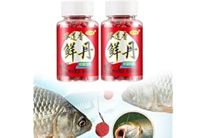 OJJ 2PCS Natural Bait Scent Fish Attractants for Baits, Universal Fishing Attractant Scent Baits Outdoor Fishing Accessories, Strong Fish Attractant Concentrated Bait