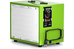 Abestorm Tabletop Dust Collector for Woodworking, Portable Intake Air Filtration Systems, Movable Air Filter with Timer Function, Ideal for Garage Works Shop and Room Renovations