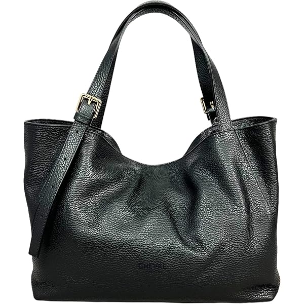 Cheval Firenze Bolso De Hombro Ogma, Piel Auténtica Made In Italy, Rojo