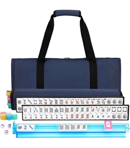 Amazon.com: USA MJ TABLE .COM Complete American Mahjong Set, 166