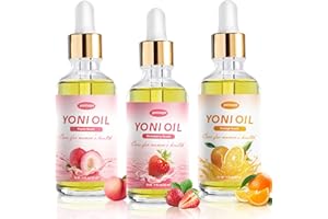YONISAYO 3 PCS Yoni Oil, Natural Feminine Oil for Women PH Balance, Intimate Moisturizer Deodorant Feminine Serum Oil for Wetness Eliminates Odor