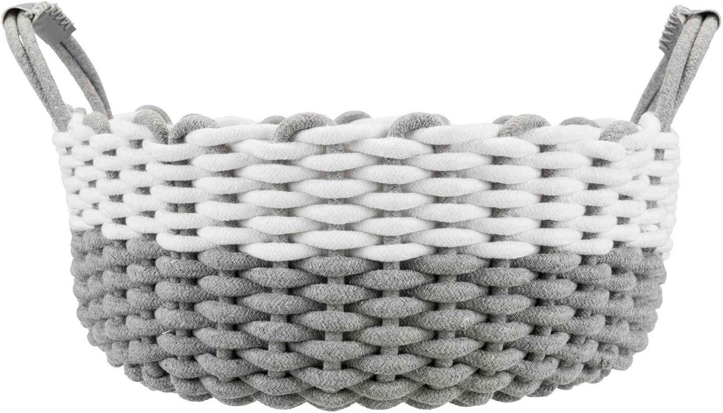 TRIXIE Nabou basket, woven, grau / weiß - Image 3