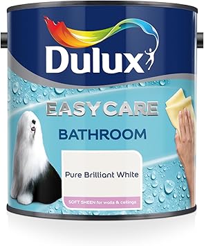 Dulux Easycare Bathroom Soft Sheen Emulsion Paint For Walls And