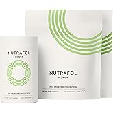 Nutrafol Women's Hair Growth Supplements, For Women 18-44 Years Old, Clinically Proven for Visibly Thicker and Stronger Hair, Dermatologist Recommended - 3 Month Supply, Pack of 3