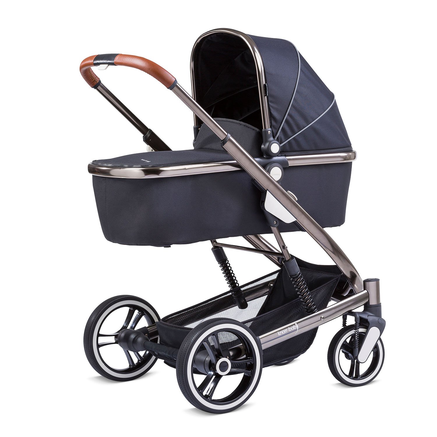 knorr-baby 800400 Kombikinderwagen Zoomix, schwarz