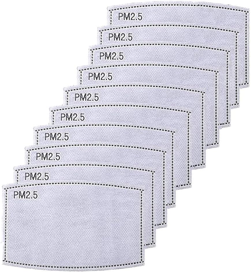 Cooling Neck Gaiter Bandanas Scarf Balaclavas with Carbon Filters, 12 Pack Both Men and Women Kids