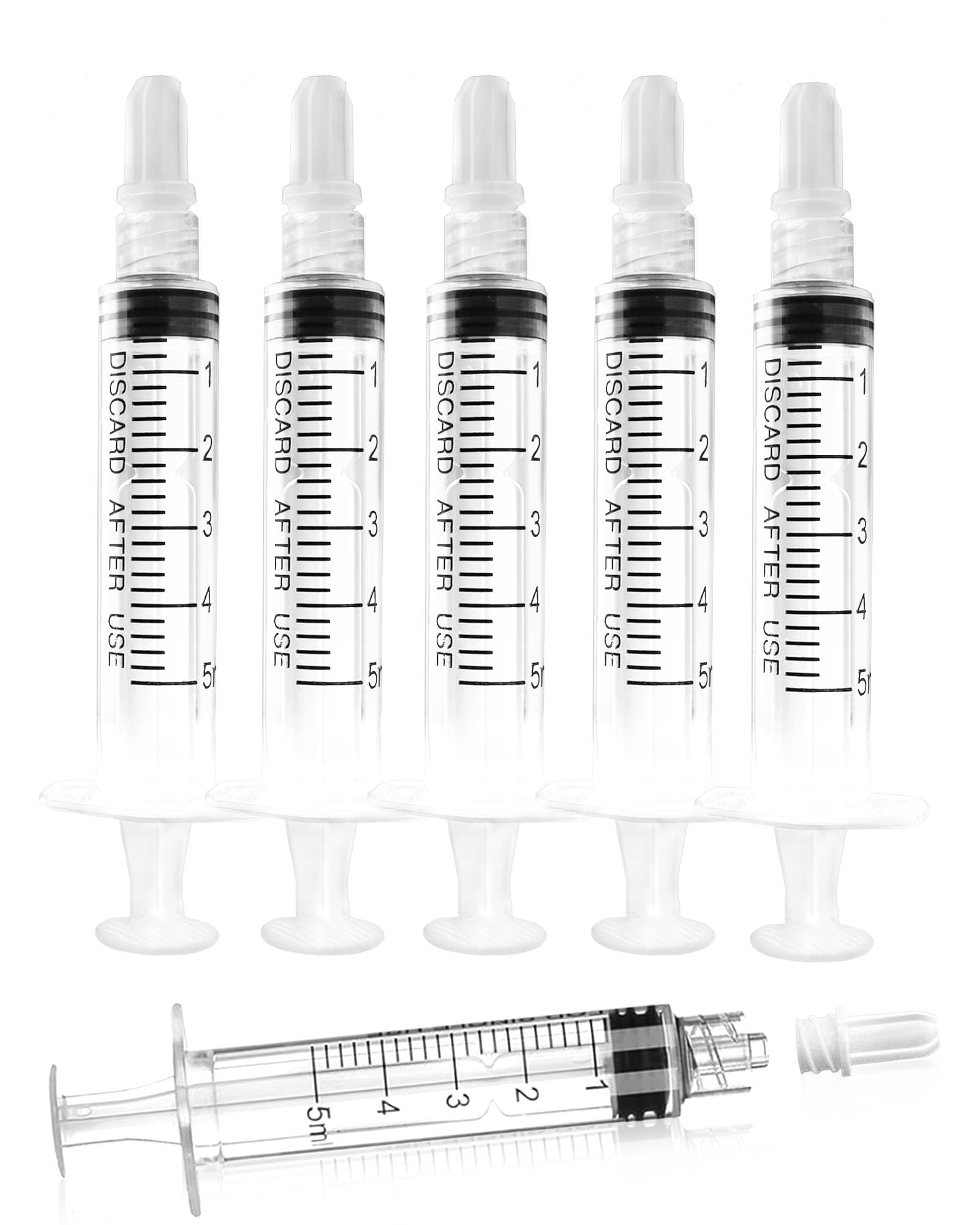 5ml Luer Lock Syringe without Needle - 5cc Plastic
