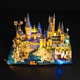 BrickBling LED Lighting Kit Compatible with Lego Castle and Grounds Building Set, Compatible with Lego 76419-Lights Only, No Model