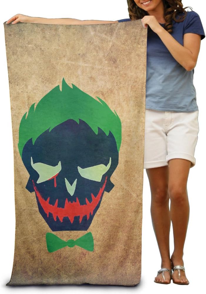Quick Dry Suicide Squad Joker Beach Blanket