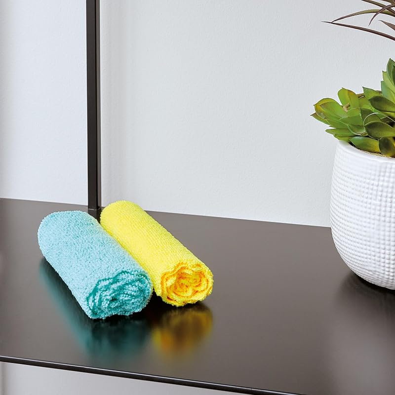 Paños de microfibra para limpieza | 8 bayetas Microfibre Collection | Para usar como trapos del polvo y paños de cocina | 30 x 30 cm | Colores surtidos | 8 unidades