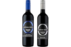 Chateau Diana Zero - 2 Bottle Pack - Alcohol Removed California Red Wine and Cabernet Sauvignon