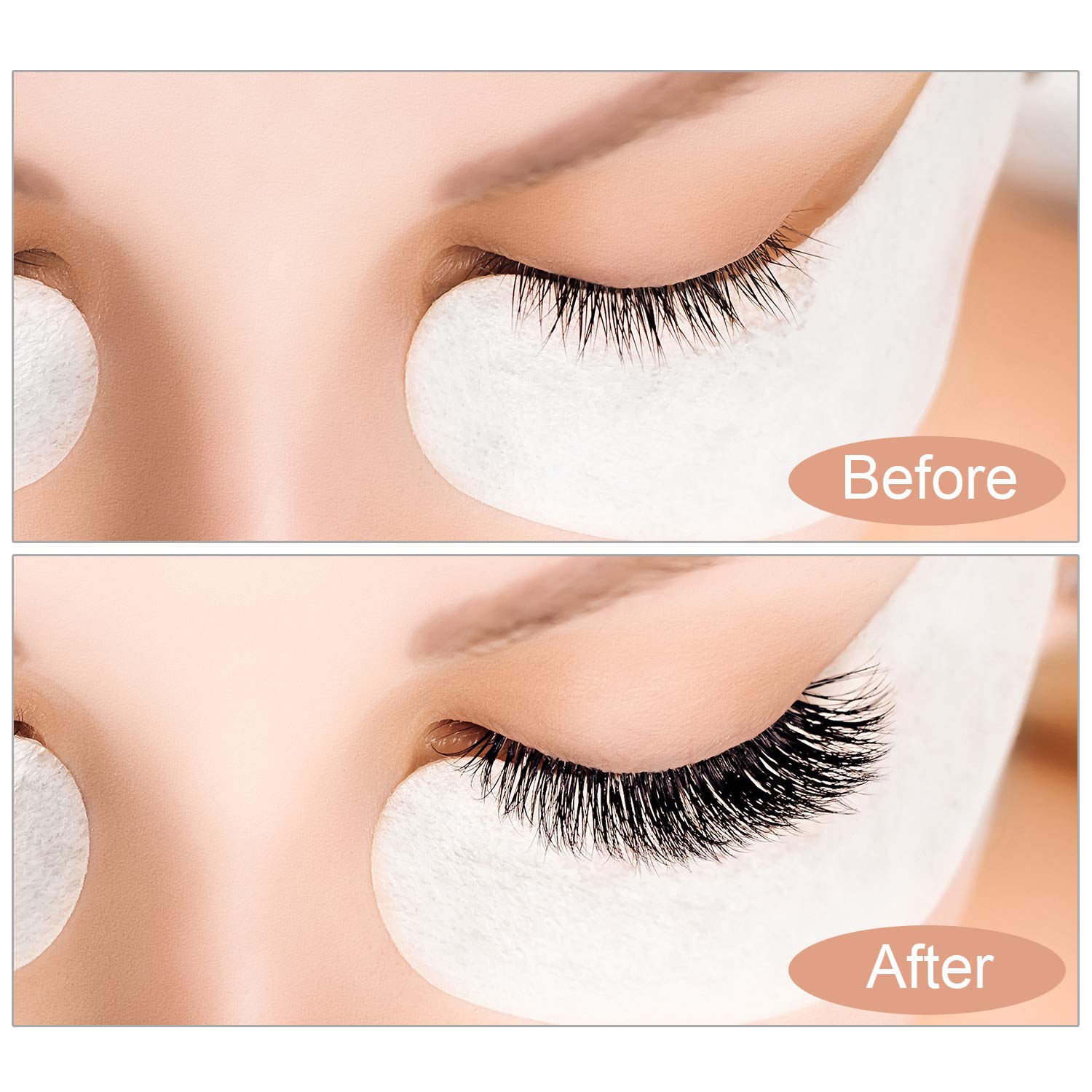 30 Pieces Y Shape Eyelash Brush Perm Lash Lift Brush Silicone Grafting Eyelash Lift Brush for Eyelash Extension Makeup Tool : Beauty