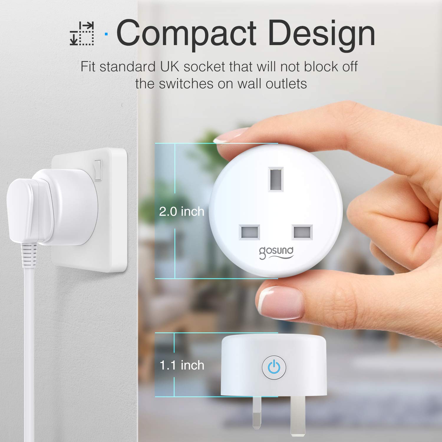 gosund mini smart plug google home