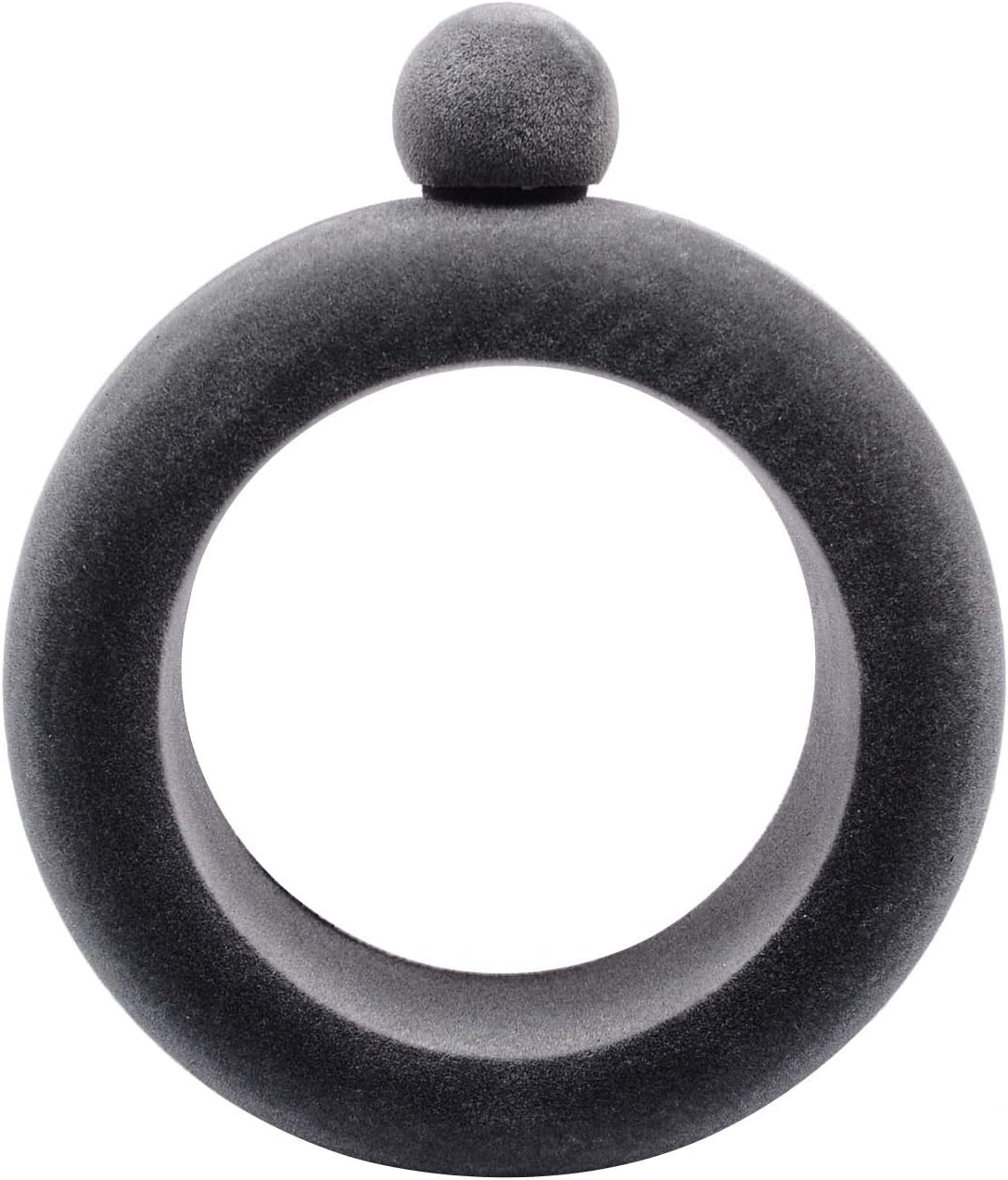 Amzwt Flask Bracelet Bangle Portable Hidden Hip Flasket for Women (3.5oz) (Gray)