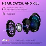 HyperX Cloud Stinger 2 Wireless Headset PC DTS Headphone:X 20h Battery view 3