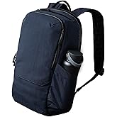 ALPAKA Elements Backpack Pro 24L - Moonlight Blue Laptop Backpack Fits 16'' Laptop with Dual Bottle Pockets, Travel Backpack for Men, Weather-Resistant 400D Axoflux Fabric for Business or College