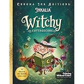 Inkalia Witchy Cottagecore: Spooky Cute Witchy Vibes Ink Tracing Book for Relaxation: A Cozy Witch Coloring Book for Adults | Hygge Halloween, Cozy ... Tracing: Creepy Cute Halloween Series)