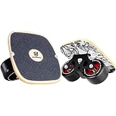 YHKEMA Portable Drift Roller Road Drift Skates Plate Skateboard-Split Design with 7-Ply Maple Freeskates, Anti-Slip Grip Tape &amp; Premium PU Wheels High-End Bearings for Road Surfing &amp; Drifting
