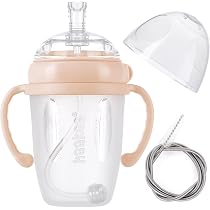 Amazon.com : haakaa Weighted Straw Cup Sippy Cup for 6+ Month Old ...
