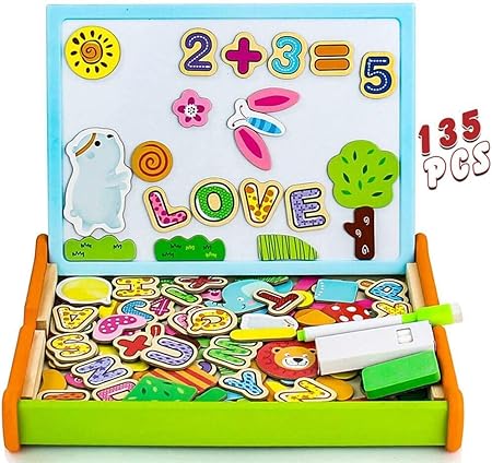 Amazon お絵かきボード 木の赤ちゃんパズル 動物 知育玩具 マグネット誕生日プレゼント おもちゃ 7歳以上の子供に適しています 女の子 男の子 3週間で発送 大工さん おもちゃ