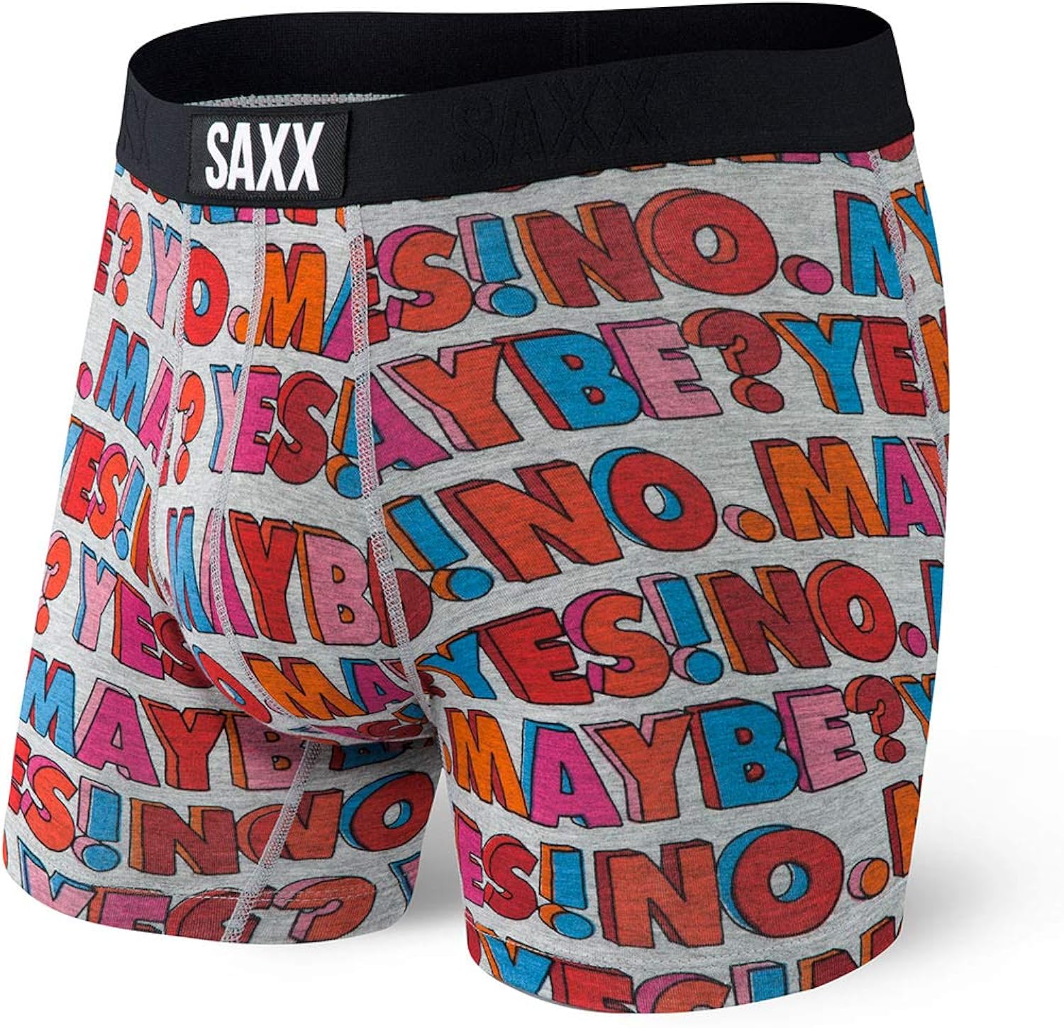 Saxx Men's Underwear Vibe Boxer Briefs with Builtin Ballpark Pouch