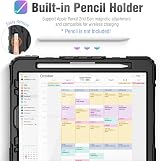 SEYMCY Case for iPad Air 5th/4th 10.9 Includes Screen Protector Shockproof 360° view 9