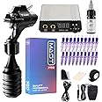 Mast Flash Rotary Tattoo Machine Kit Cartridges Disposable Needles Power Supply TZ450