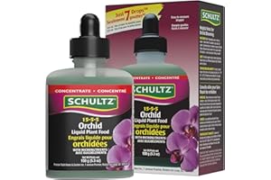 Schultz Orchid 15-5-5 Liquid Plant Food, 156 ml (5.3 fl. oz) – Concentrated Orchid Fertilizer with Dropper – Promotes Bloomin