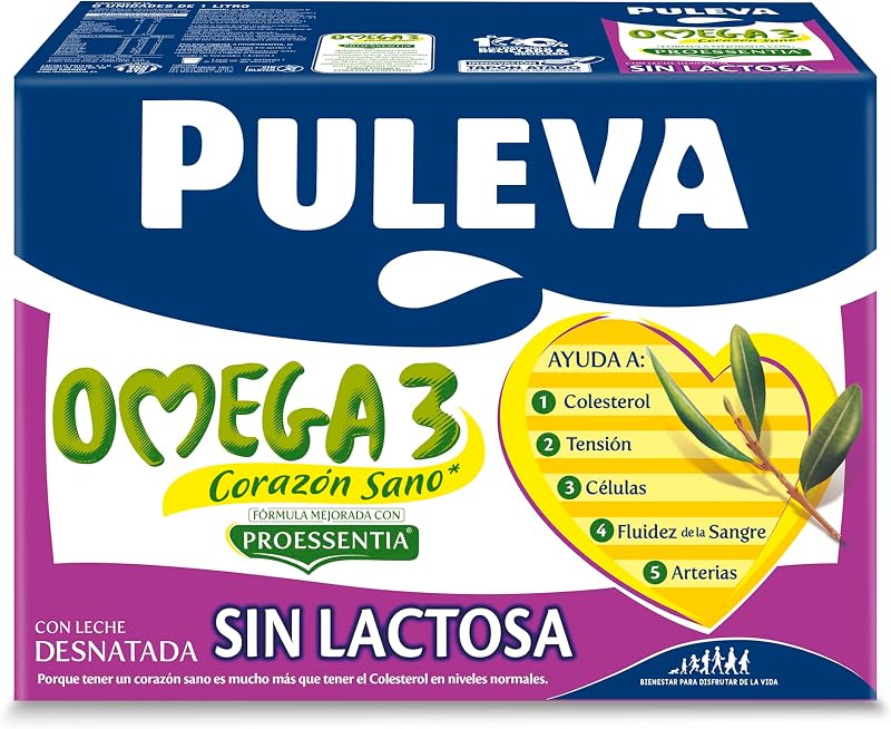 Omega 3 Proessentia® Sin Lactosa brik 1L - Caja 6 litros