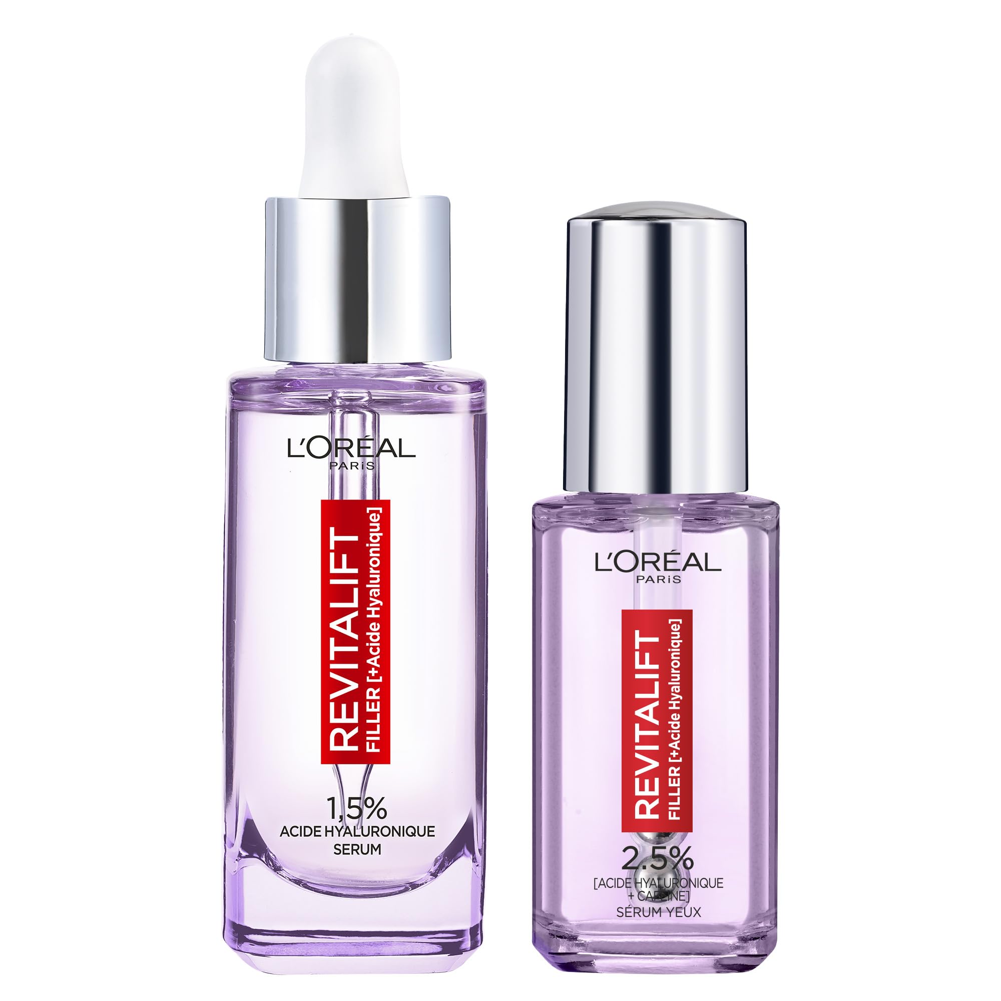 L’Oréal Paris L'Oréal Paris Set Revitalift Filler Anti-Wrinkle Serum Hyaluronic Acid 30 ml + Revitalift Filler Eye Serum with Hyaluronic Acid and Caffeine 20 ml