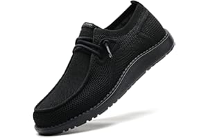 ITAZERO Men Extra Wide Shoes - 4E to 5E Wide Toe Box Shoes for Men XX Wide Width Swollen Feet - Men's Loafers & Slip-ons with Arch Support Insole for Plantar Fasciitis