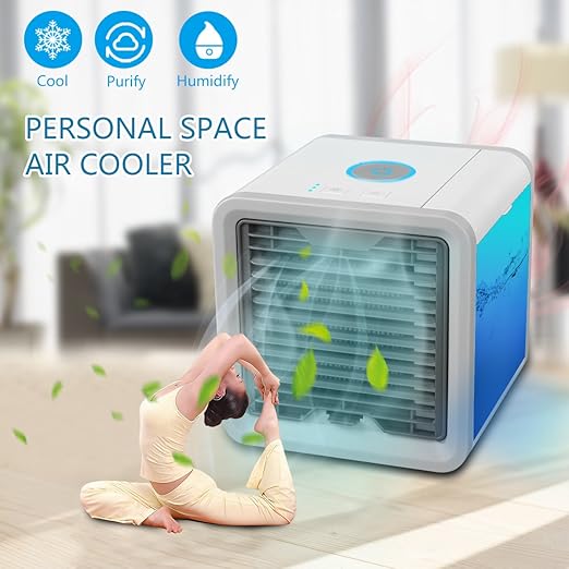 jml arctic air portable personal space air cooler & humidifier