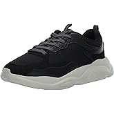 HUGO Mens Running Style Mix Material Sneakers