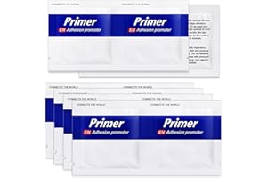 volport 12Pcs Adhesion Promoter for Automotive Plastic ABS, Adhesive Primer for Double-Sided Acrylic Tape & Molding Tape, Use in Car Spoiler, Window Visor, Trim, Weather Stripping