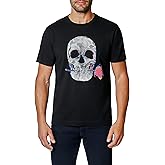 Robert Graham Mens Graphic Crewneck T-Shirt