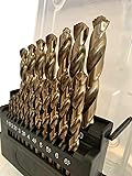 Metric M42 8% Cobalt Twist Drill Bits Set for