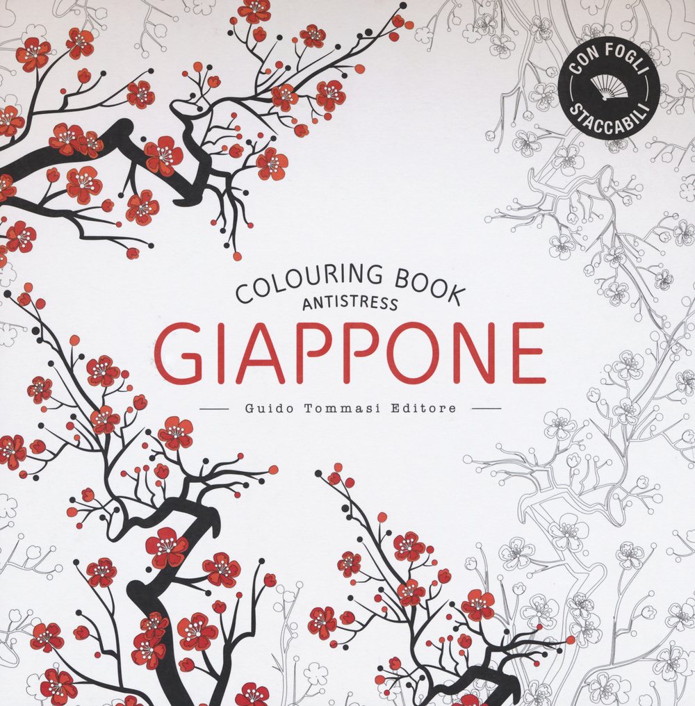 Giappone Colouring book antistress Ediz illustrata Amazon Libri