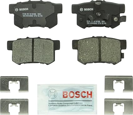 Amazon Com Bosch Bc1086 Quietcast Premium Ceramic Disc Brake Pad
