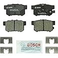 BOSCH BC1086 QuietCast Premium Ceramic Disc Brake Pad Set - Compatible with Select Acura RDX; Honda Accord Crosstour, Crosstour, CR-V; REAR