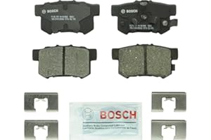 BOSCH BC1086 QuietCast Premium Ceramic Disc Brake Pad Set - Compatible with Select Acura RDX; Honda Accord Crosstour, Crosstour, CR-V; REAR