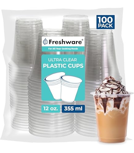 Amazon.com : SOLO Ultra Clear Pet Cups, 12 Oz To 14 Oz, Practical Fill,  50/pack : Disposable Cups : Health & Household