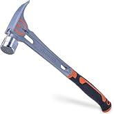 Wrango Tools - 15oz Titanium Framing Hammer - 45% Lighter Than Steel - Replaceable Steel Face &amp; Handle - 17.25" Handle for Framing &amp; Carpentry - Smooth Face - 5% Donated To Help Farmers