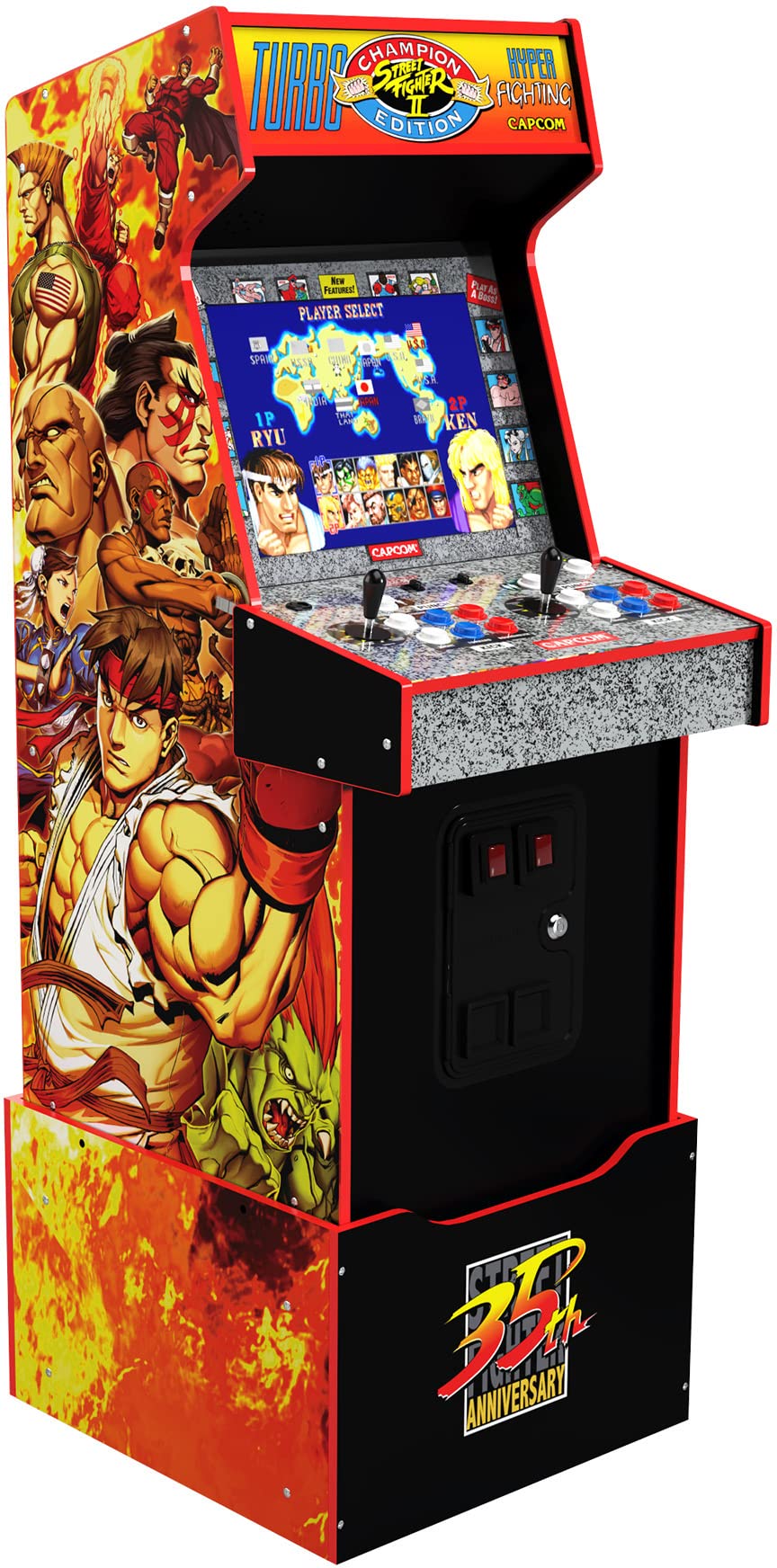 ARCADE1UP Capcom Street Fighter II Champion Turbo