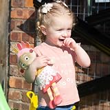 In the Night Garden Upsy Daisy Talking Teddy Bear Cbeebies Plush Toy 0-6m view 7