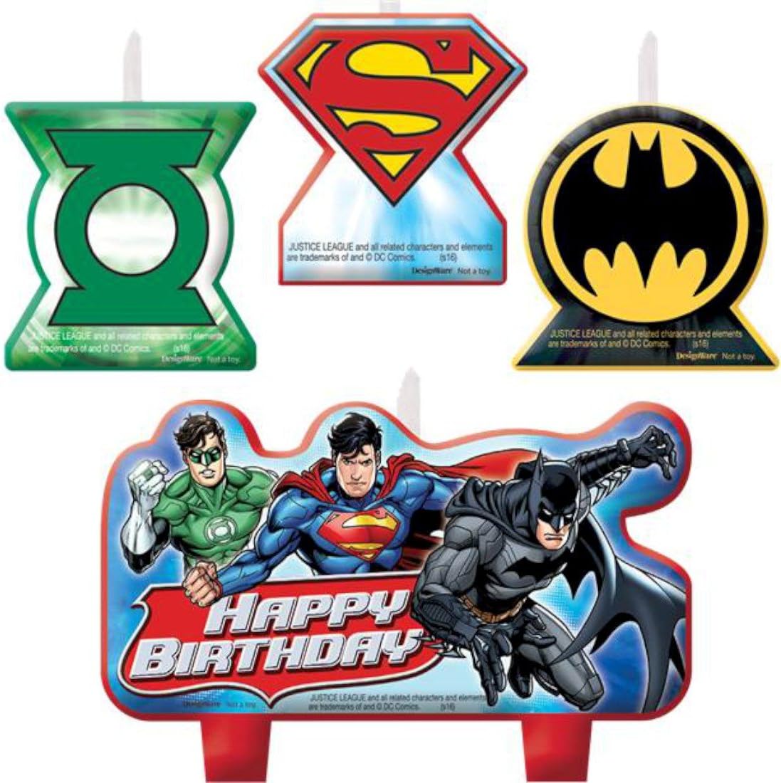 Mixedbagboutique Justice League Candles 4